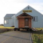 House moving down the street